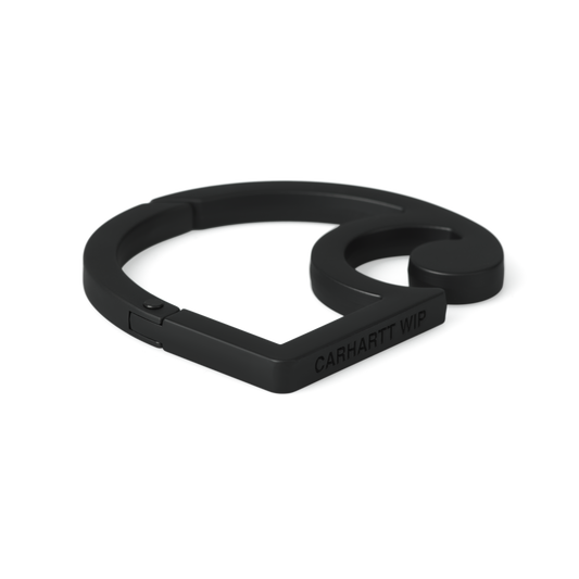 Carhartt WIP C-Logo Carabiner - Black