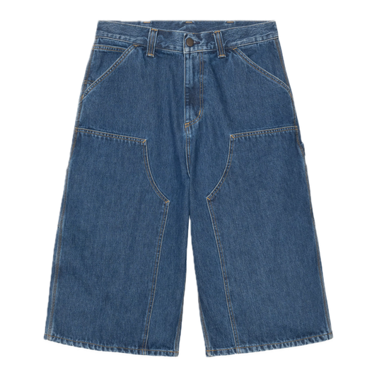 Carhartt WIP OG Double Knee Long Short - Blue Stone Washed