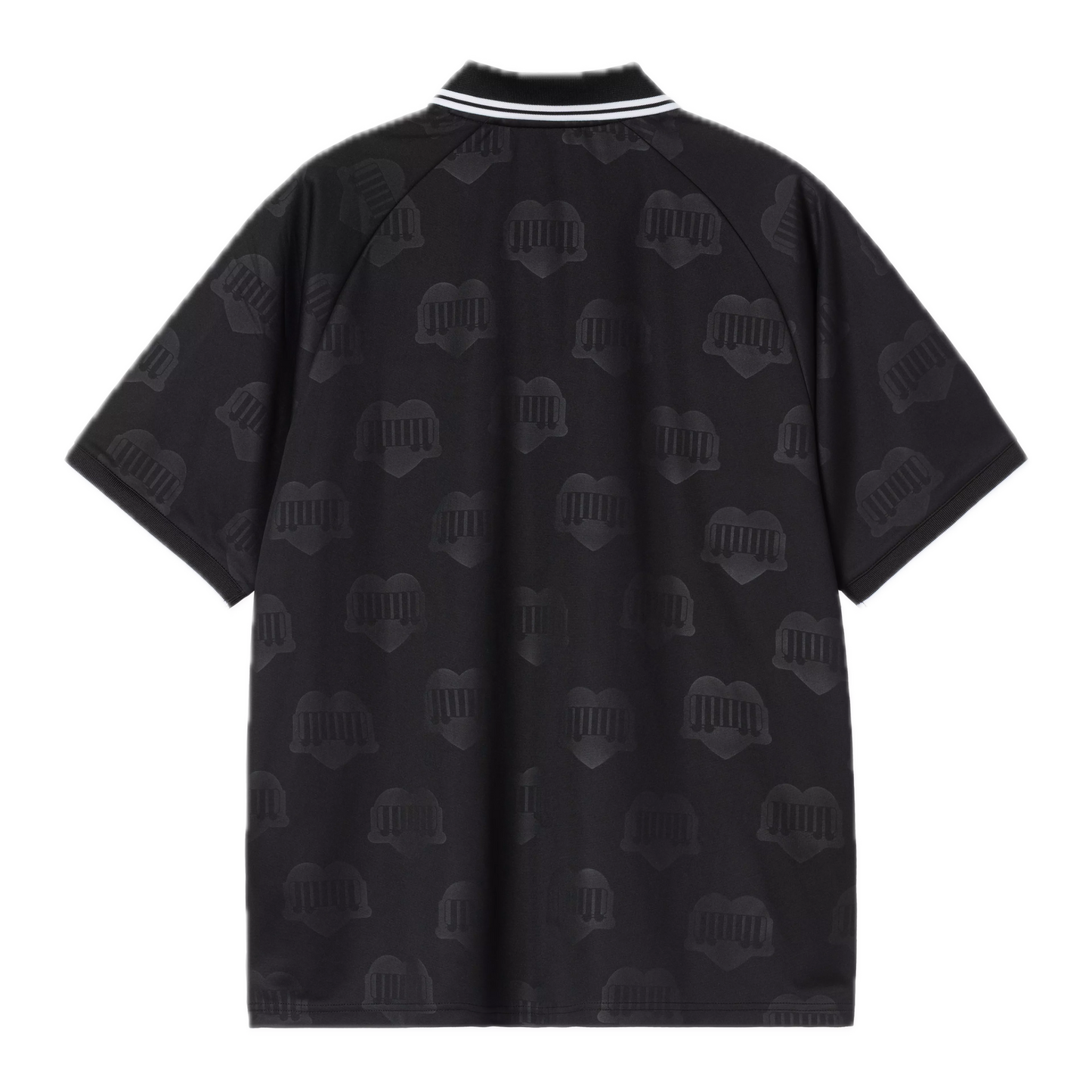 Carhartt WIP Terrace Football Shirt - Heart Train Jacquard/Black