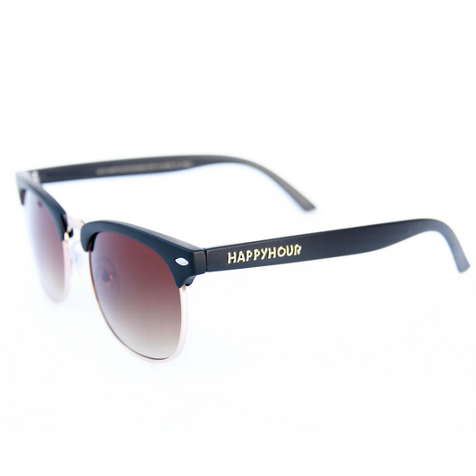 Happy Hour G2 Sunglasses - Gold Amber
