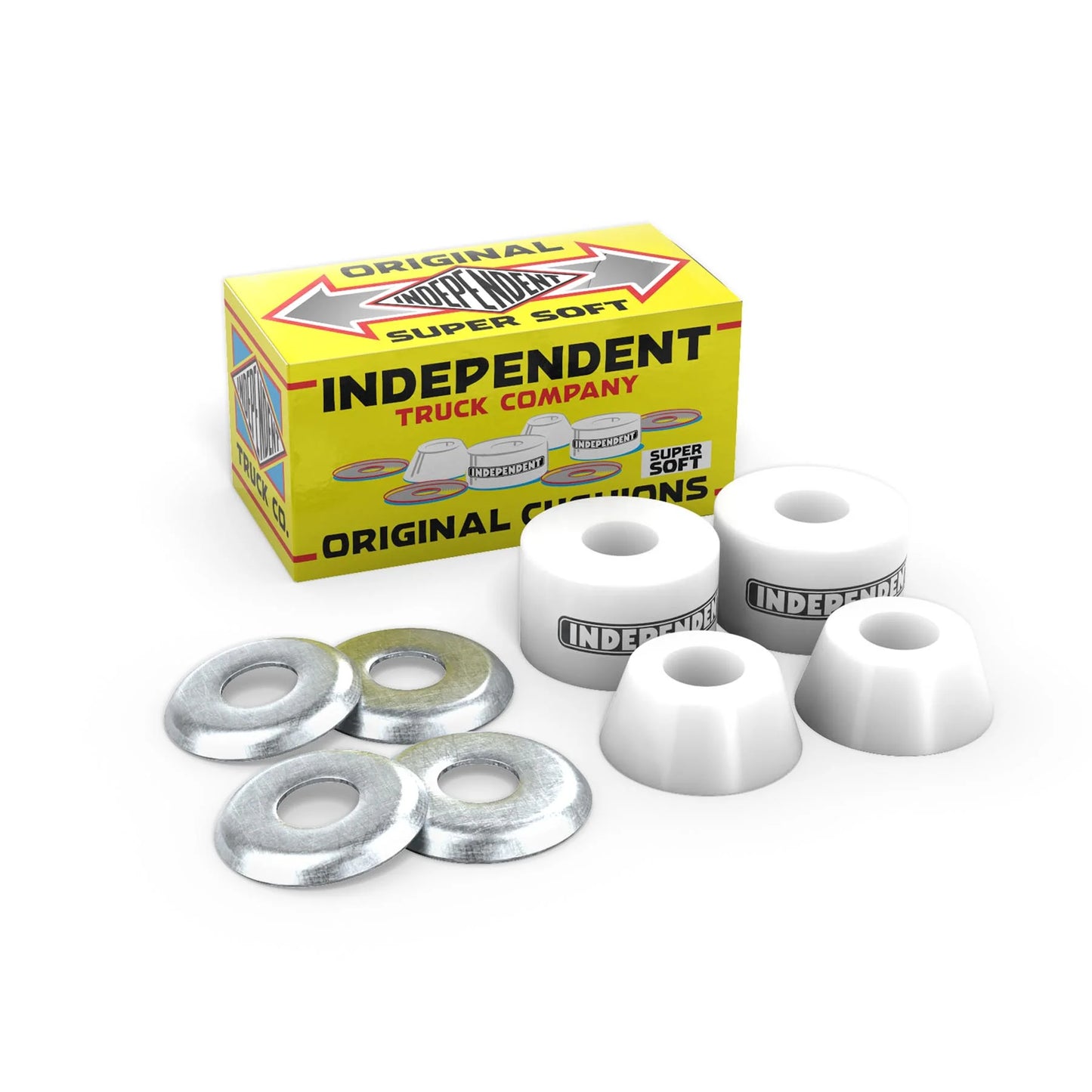 Independent Stage IV Original Bushings 4PK - Super Soft 88A White