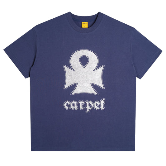 Carpet Company Iron Ankh Tee - Navy