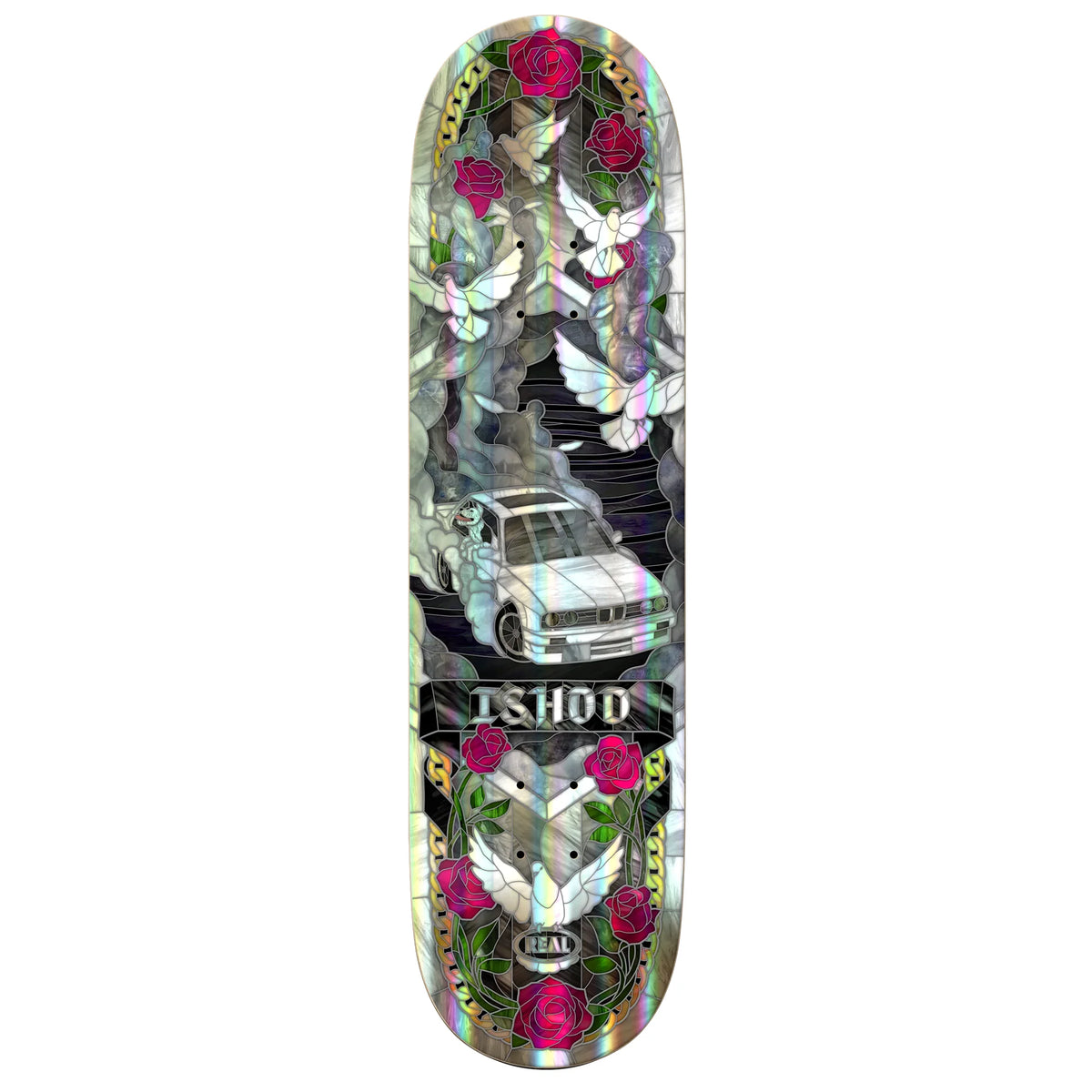 Real Ishod Holographic Cathedral II Deck - 8.3 Twin Tail