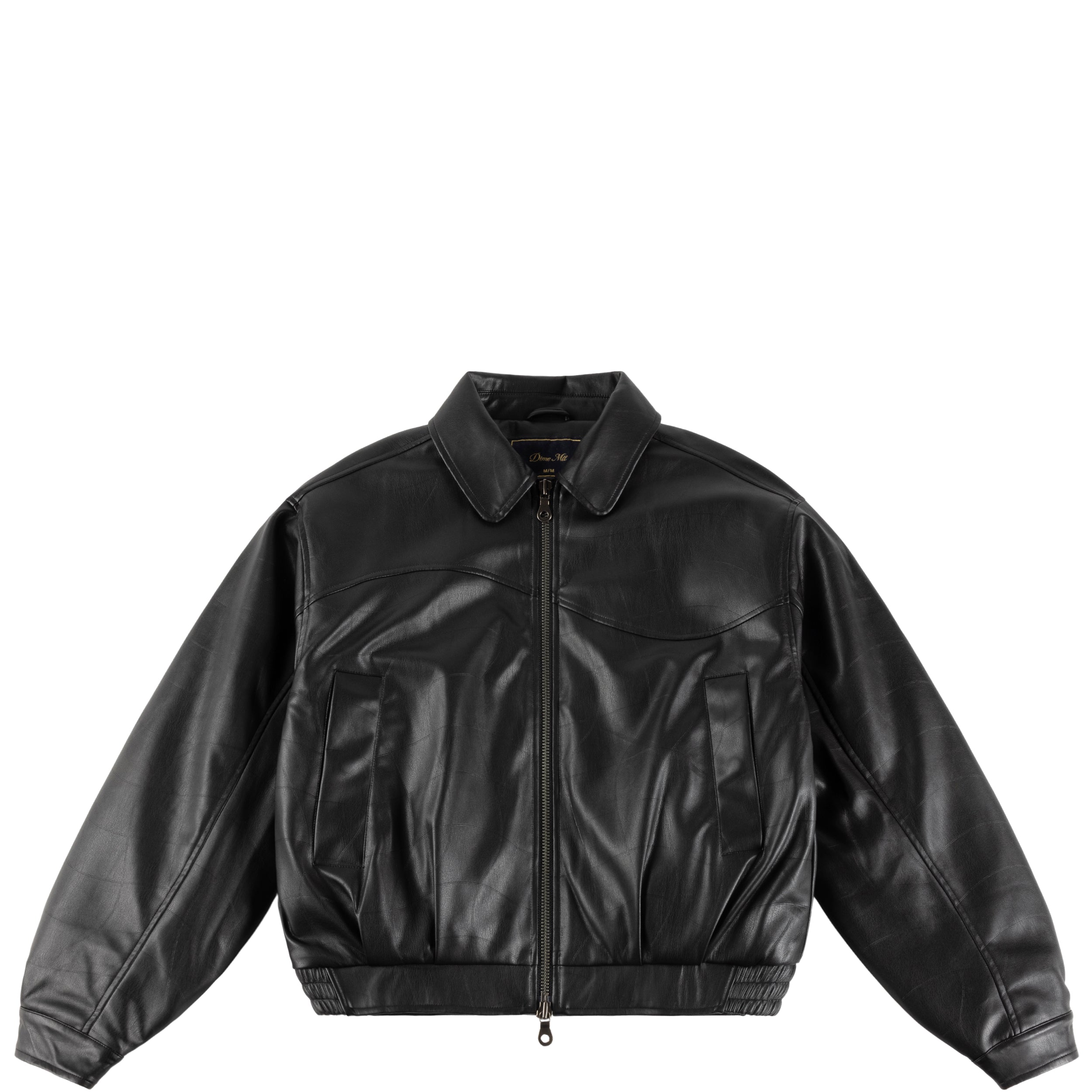 ジャケット・アウター Dime debossed wavy jacket black Dime Debossed Wavy Jacket - Black – Ninetimes Skateshop