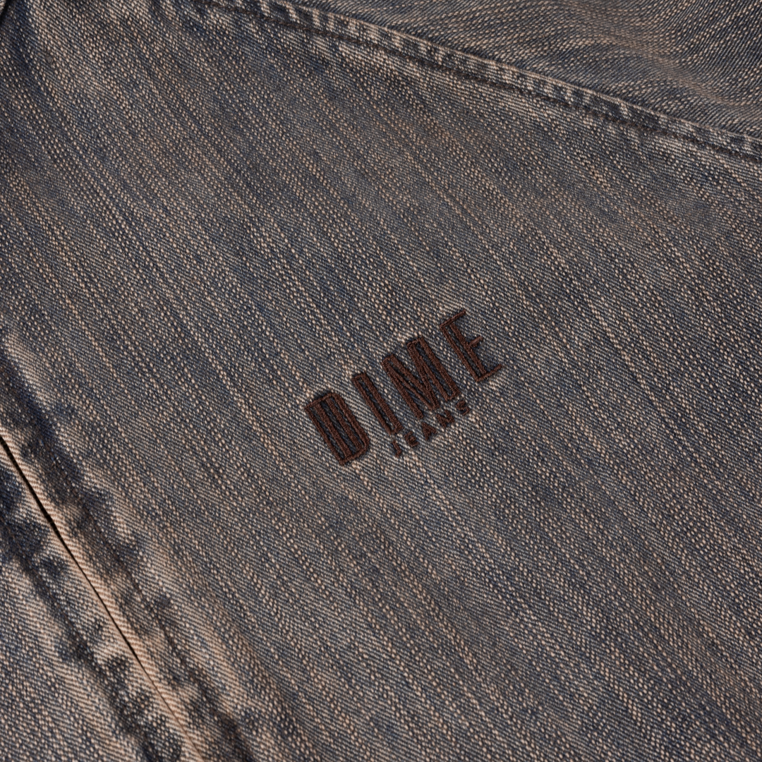 Dime Jeans Jacket - Premium Brown