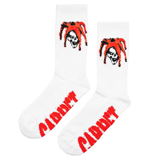 Carpet Company Jester Sock - White