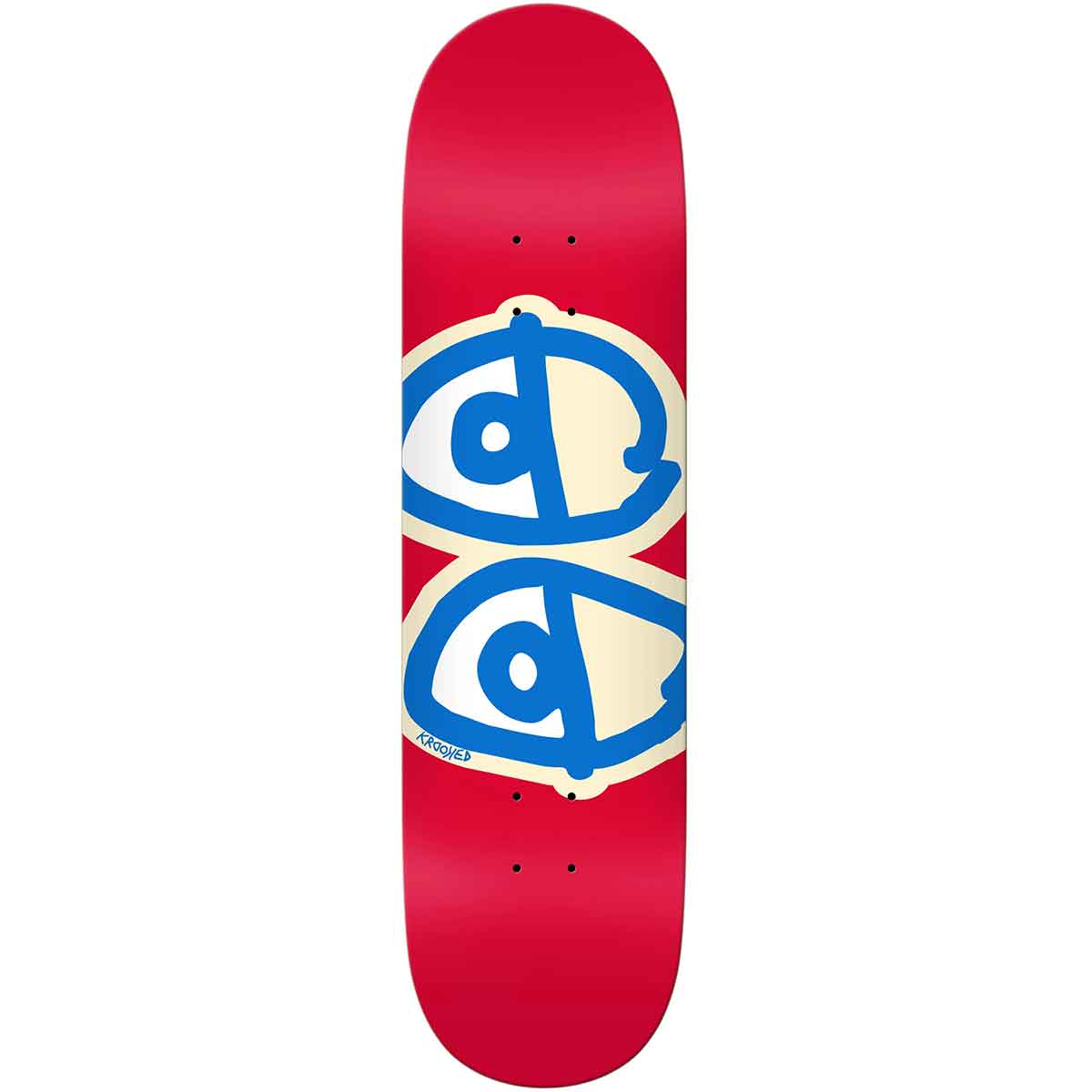 Krooked Eyes Red Deck - 8.25