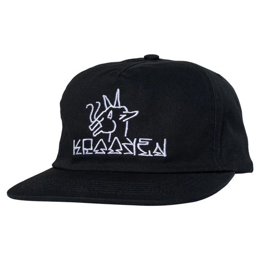 Krooked Tarragon Snapback - Black/White