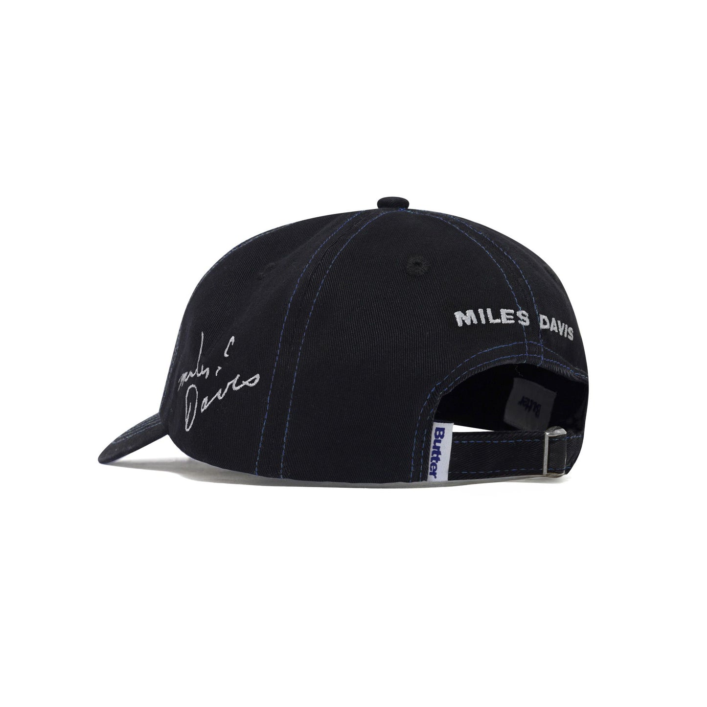 Butter Goods Miles Davis Kind Of Blue 6 Panel Cap - Black