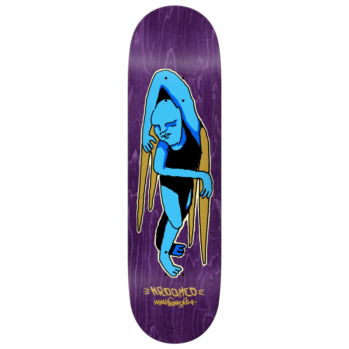 Krooked Gonz Lay Lying Deck - 9.0