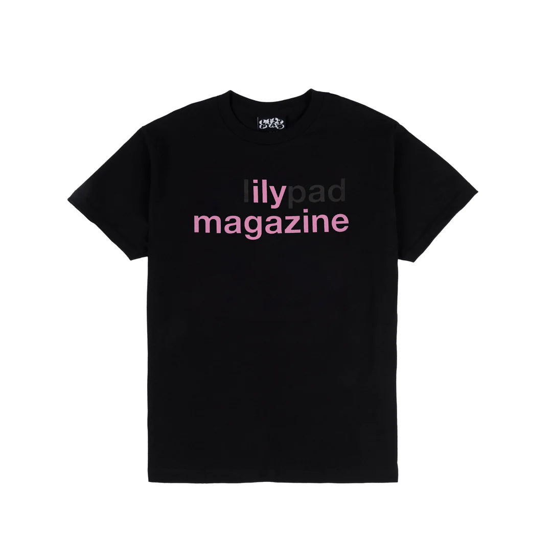 Lilypad ILY Magazine Tee - Black
