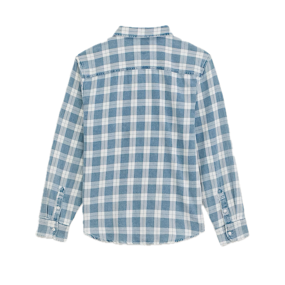 Vans Lawson Oxford Shirt - Bleach Indigo
