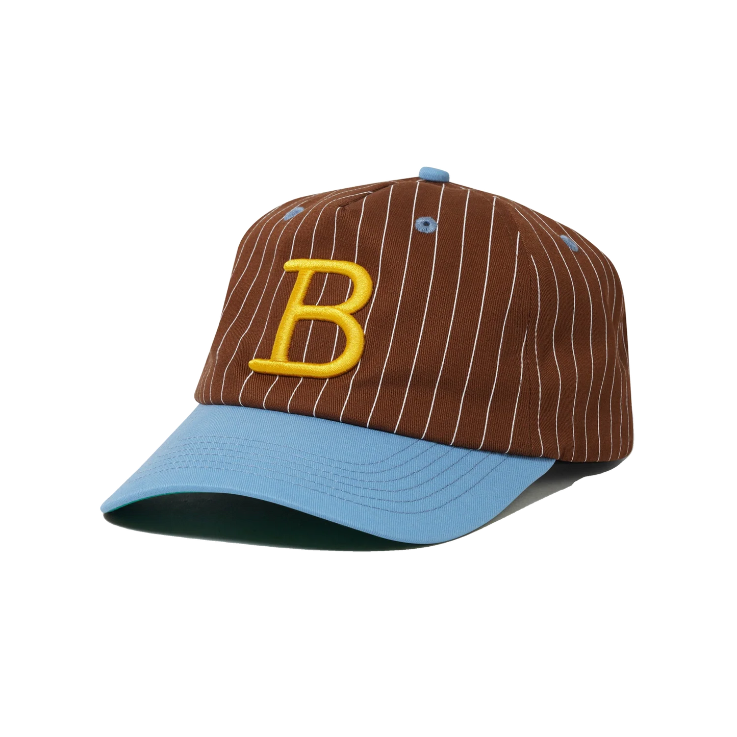 Butter Goods League Baseball Cap - Brown/Sky Blue