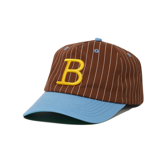 Butter Goods League Baseball Cap - Brown/Sky Blue