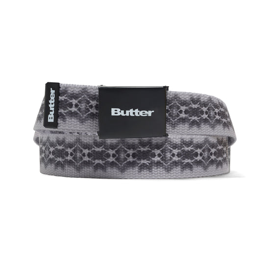 Butter Goods Logo Woven Belt - Grey