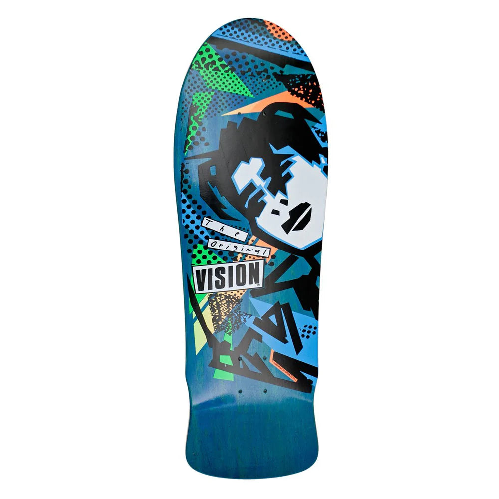Vision Mark Gonzales Modern Concave Deck - 10"x30.25" Blue Stain