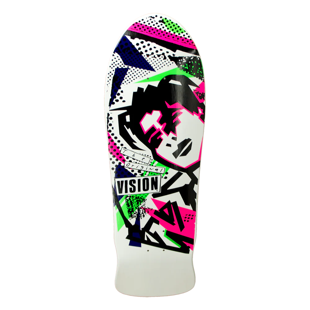Vision Mark Gonzales Modern Concave Deck - 10"x30.25" White