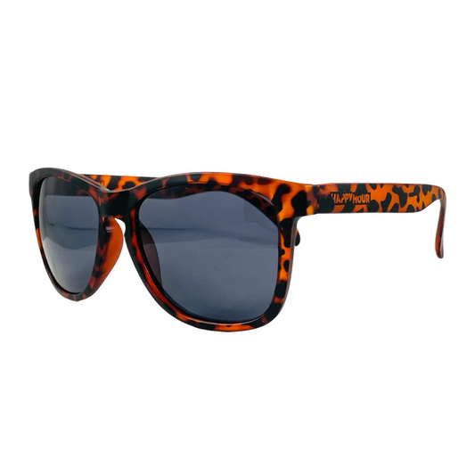 Happy Hour Mamba Sunglasses - Frosted Tortoise