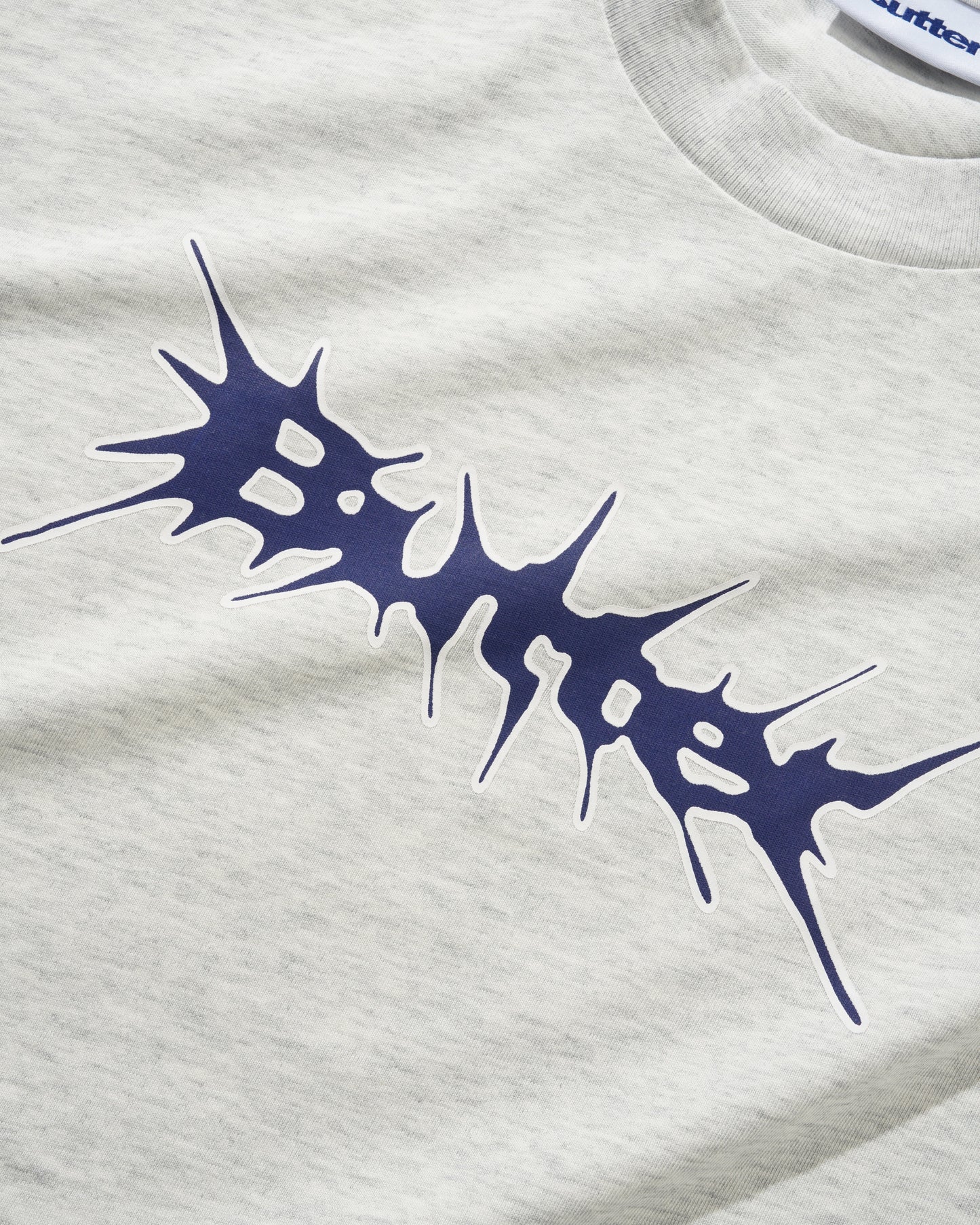 Butter Goods Nail Logo Tee - Ash