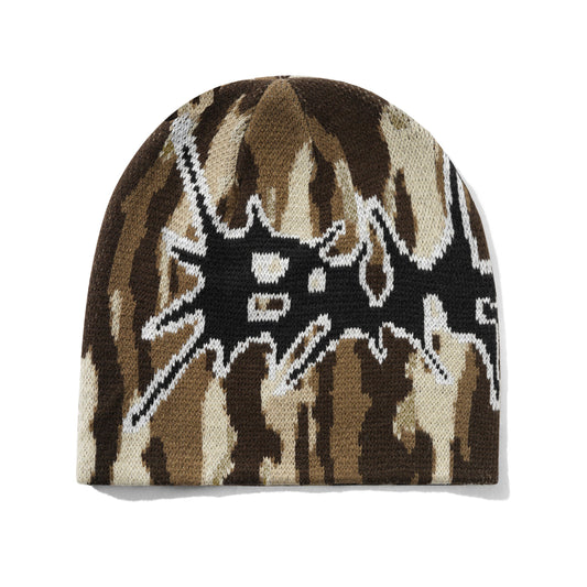 Butter Goods Nail Skully Beanie - Frog Camo