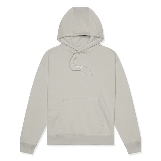 Nike SB Embroidered Hoodie - Light Iron Ore
