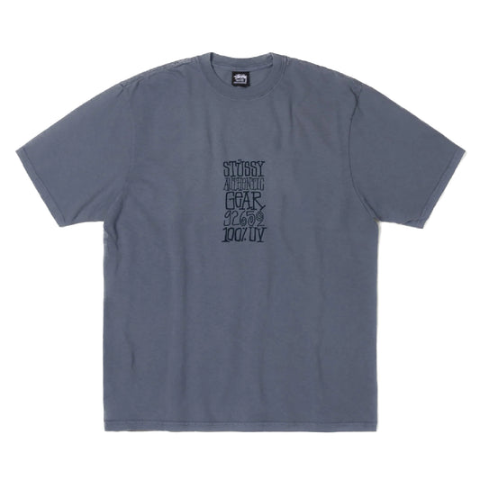 Stussy Authentic Gear Pigment Dyed Tee - Navy