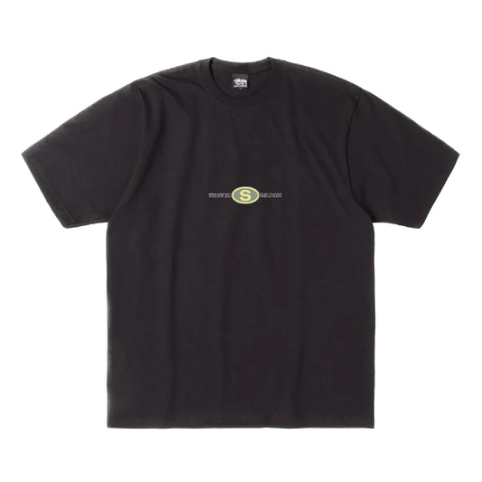 Stussy Worldwide Dot Tee - Black