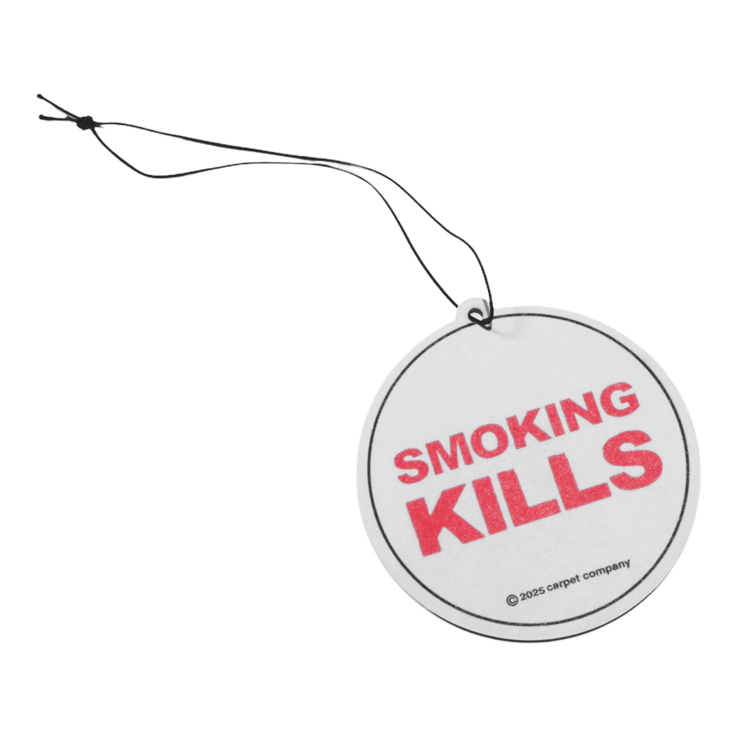 Carpet Company Smoking Kills Air Freshener - Good Scent