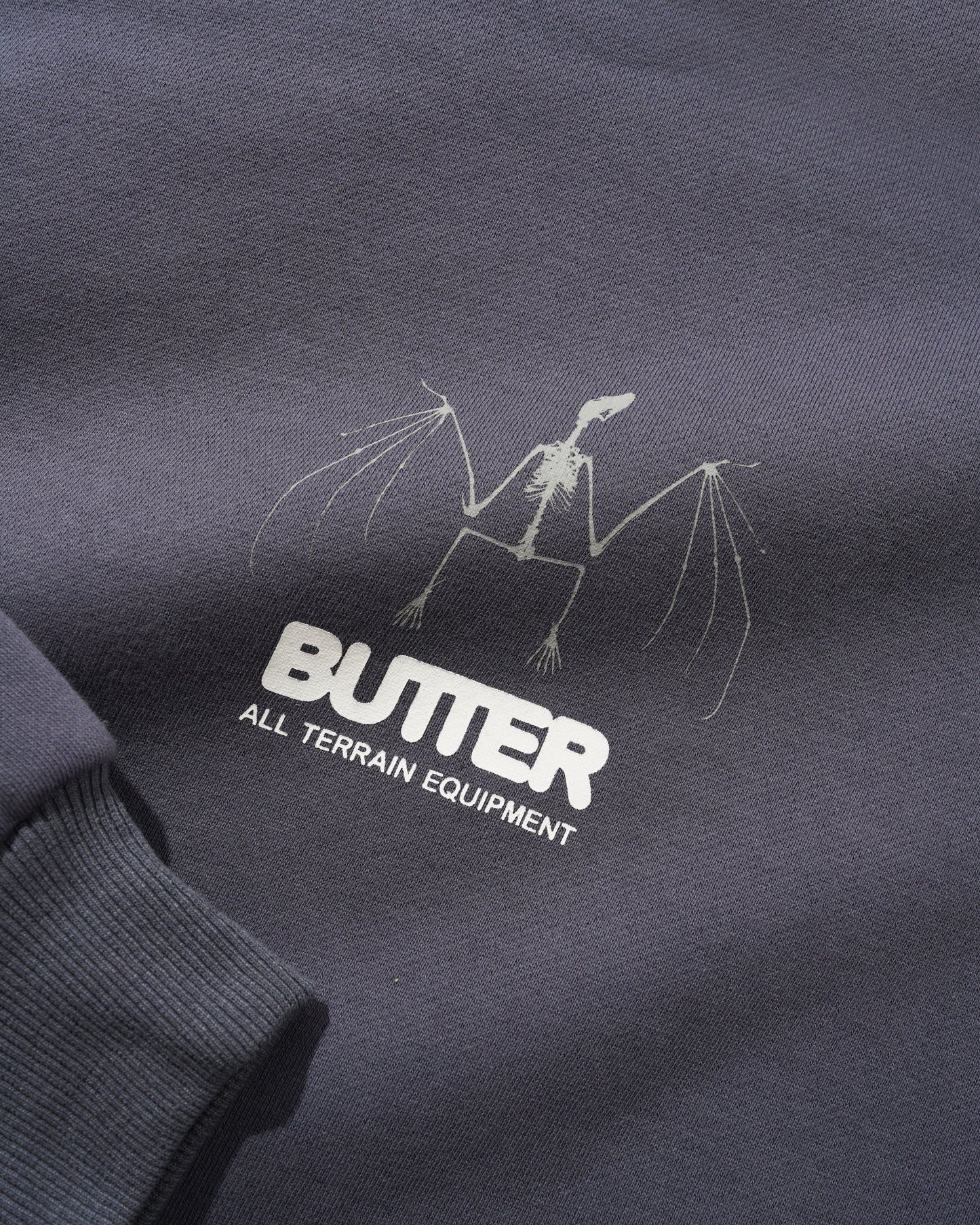 Butter Goods Nocturnal Hoodie - Steel