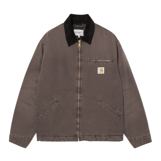 Carhartt WIP OG Detroit Jacket - Tobacco/Black Stone Canvas
