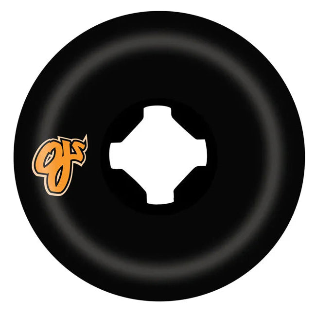 OJs Figgy Flying V Mini Combos Black/White Wheels - 99A 54mm