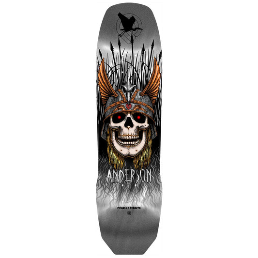 Powell Peralta Anderson Heron '3' Silver Foil Deck - 8.45
