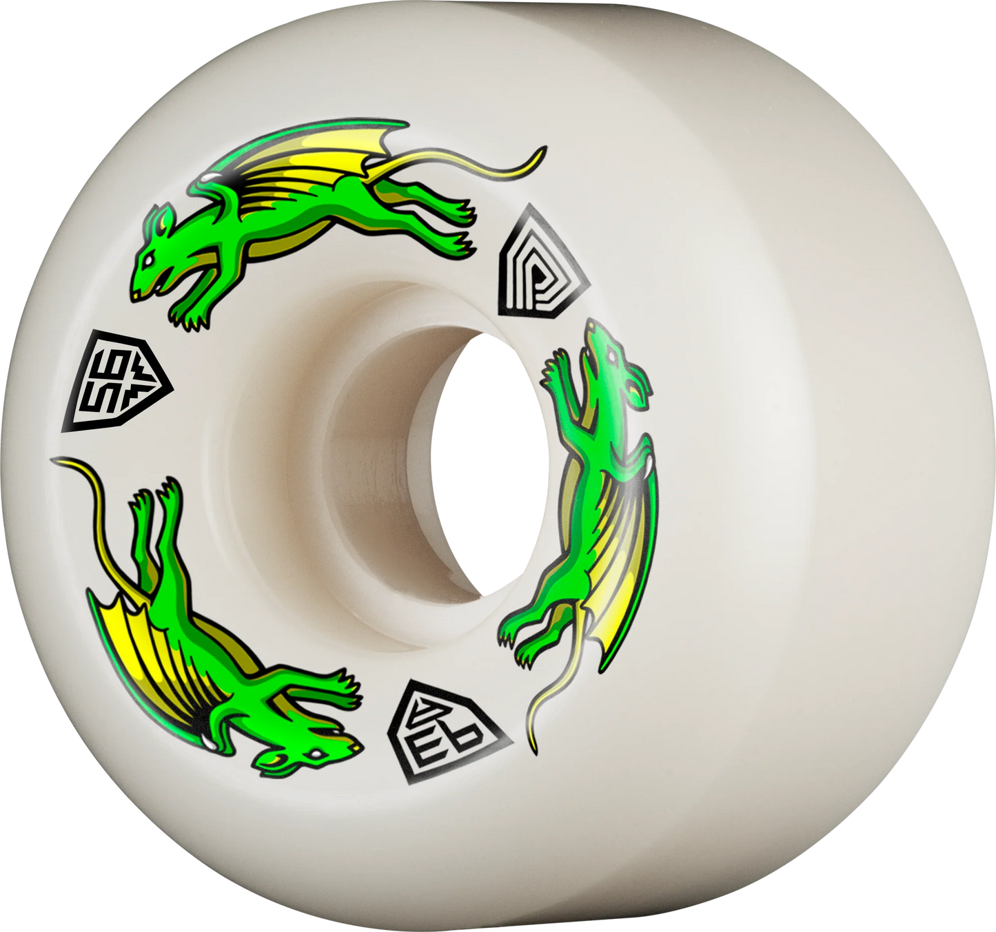 Powell-Peralta Nano Rat Dragon Formula Wheels - 93A 56mm X 36 mm V6