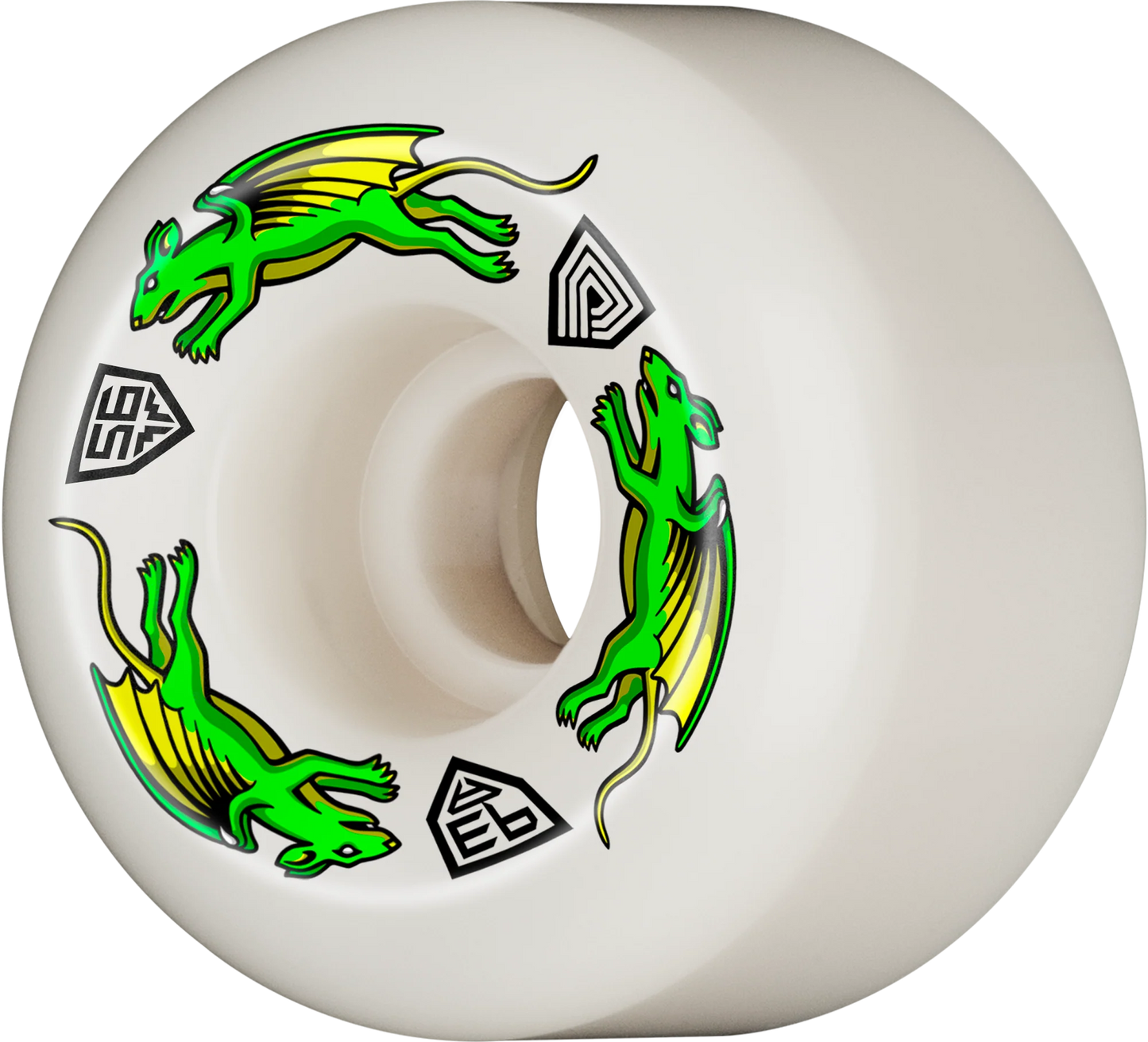 Powell-Peralta Nano Rat Dragon Formula Wheels - 93A 56 mm X 39 mm A2