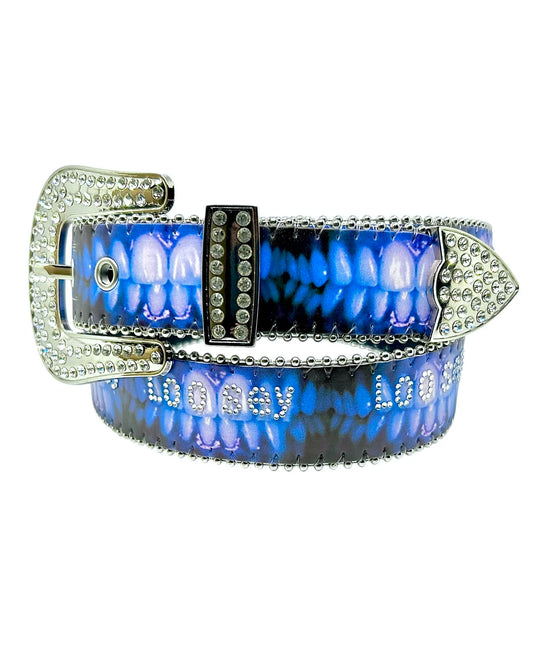 Loosey Rhinestone Belt - Pearly Whites