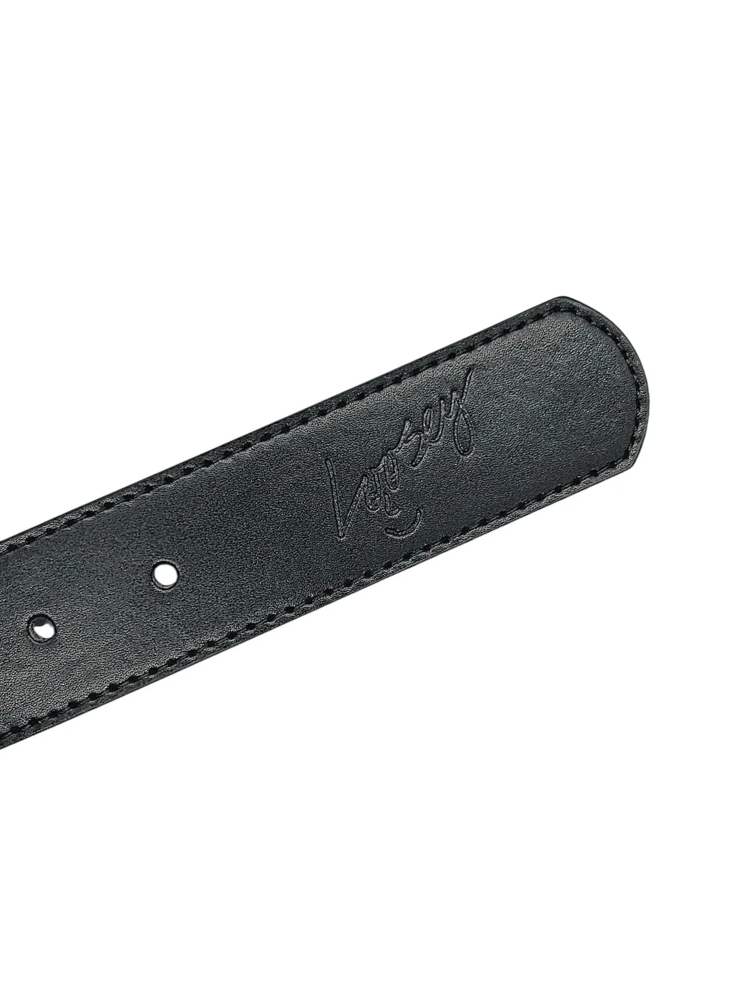 Loosey Stud Finder Checkered Belt - Blue