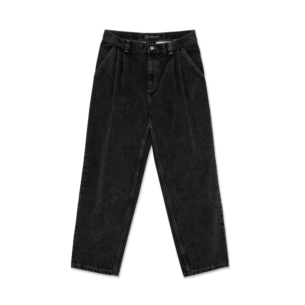 Polar Grund Chinos - Silver Black – Ninetimes Skateshop