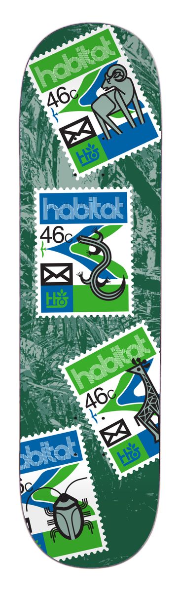 Habitat Postage Scatter Deck - 8.5