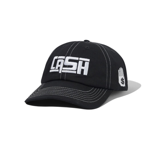 Cash Only Promotional 6 Panel Cap - Black