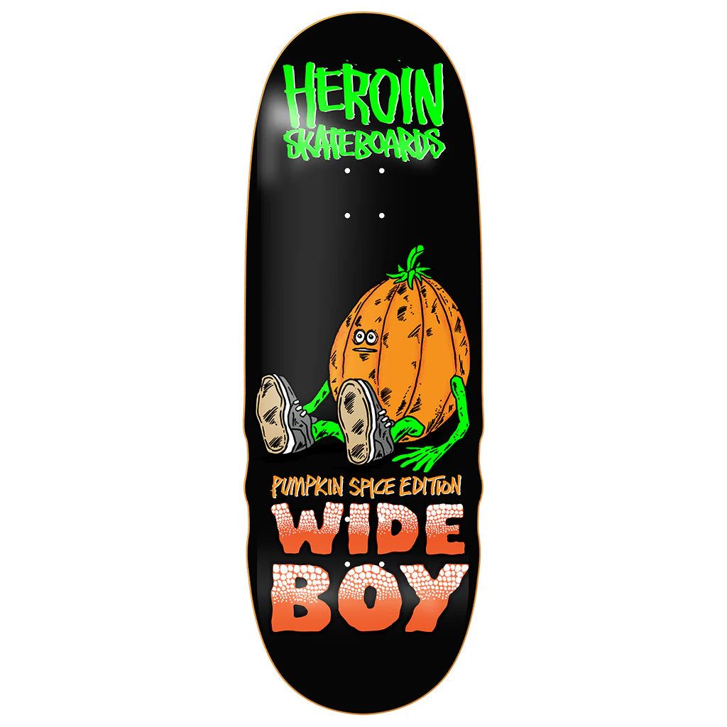 Heroin Pumpkin Spice Wide Boy Deck - 10.75