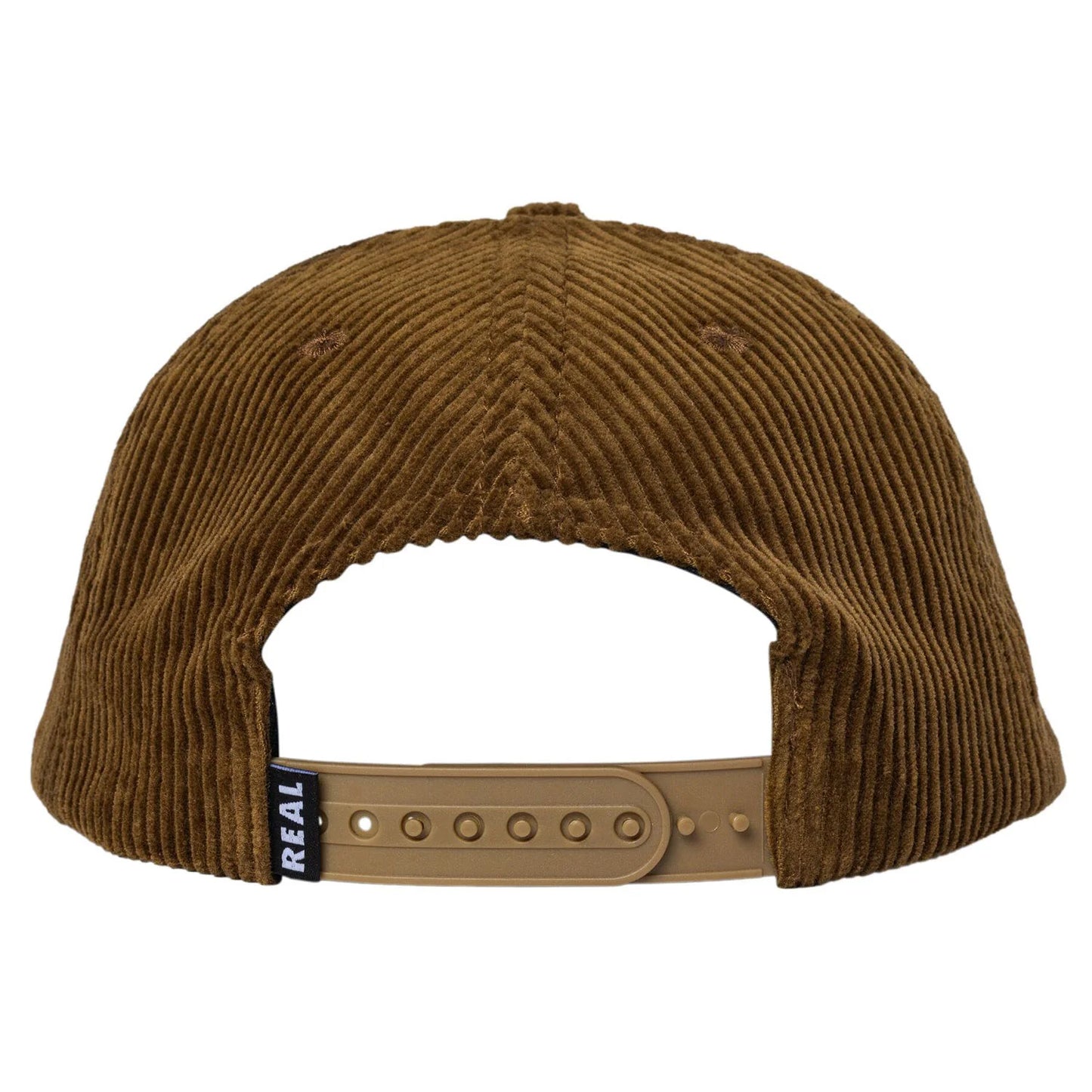 Real Bubble Oval Snapback - Brown