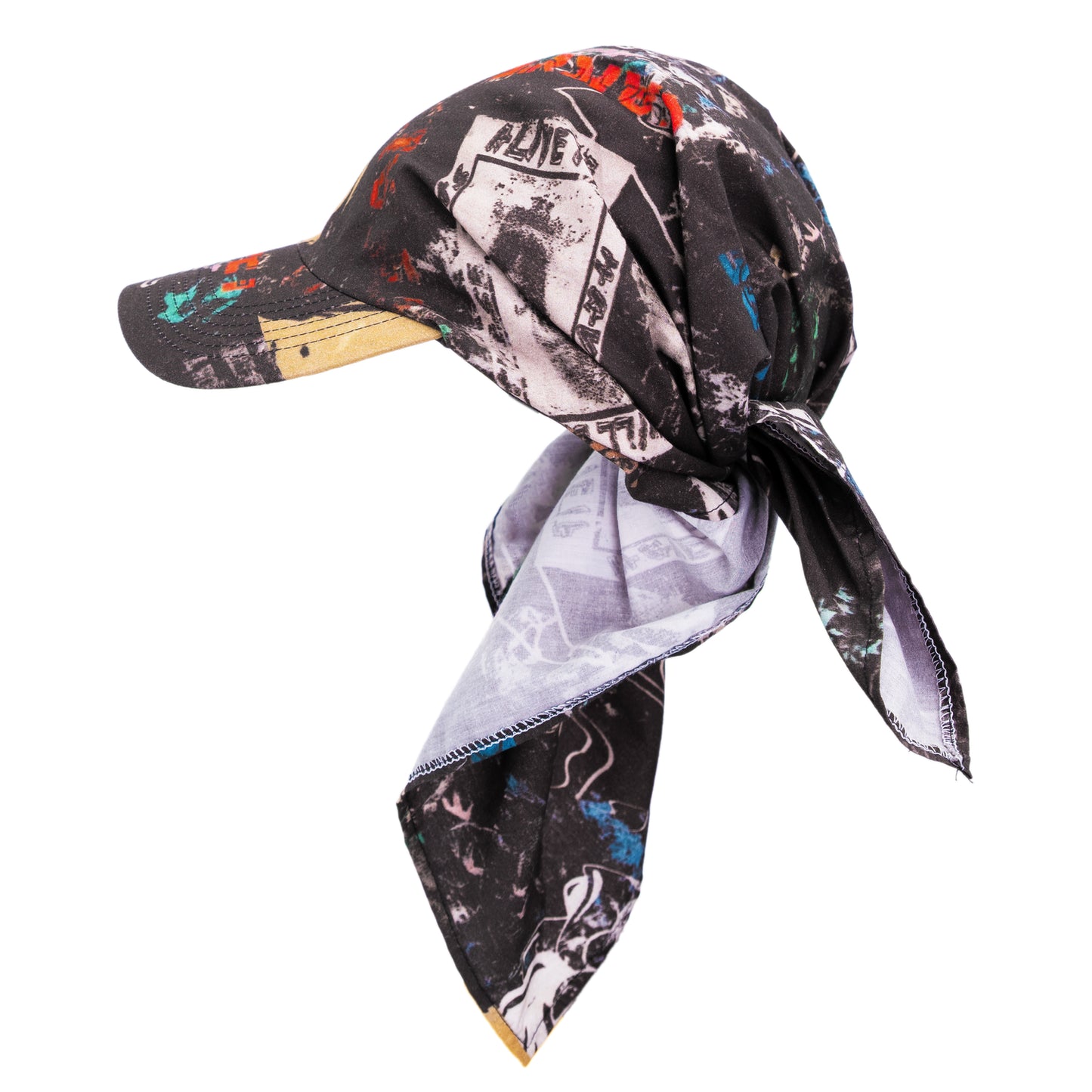 Carpet Company Rag Bandana Hat - Black