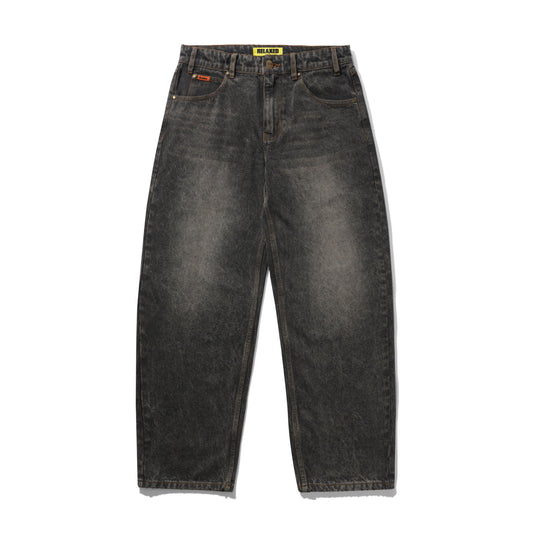 Butter Goods Relaxed Denim Jeans - Faded Charcoal