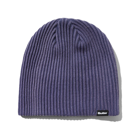 Butter Goods Ribbed Skully Beanie - Washed Dusk