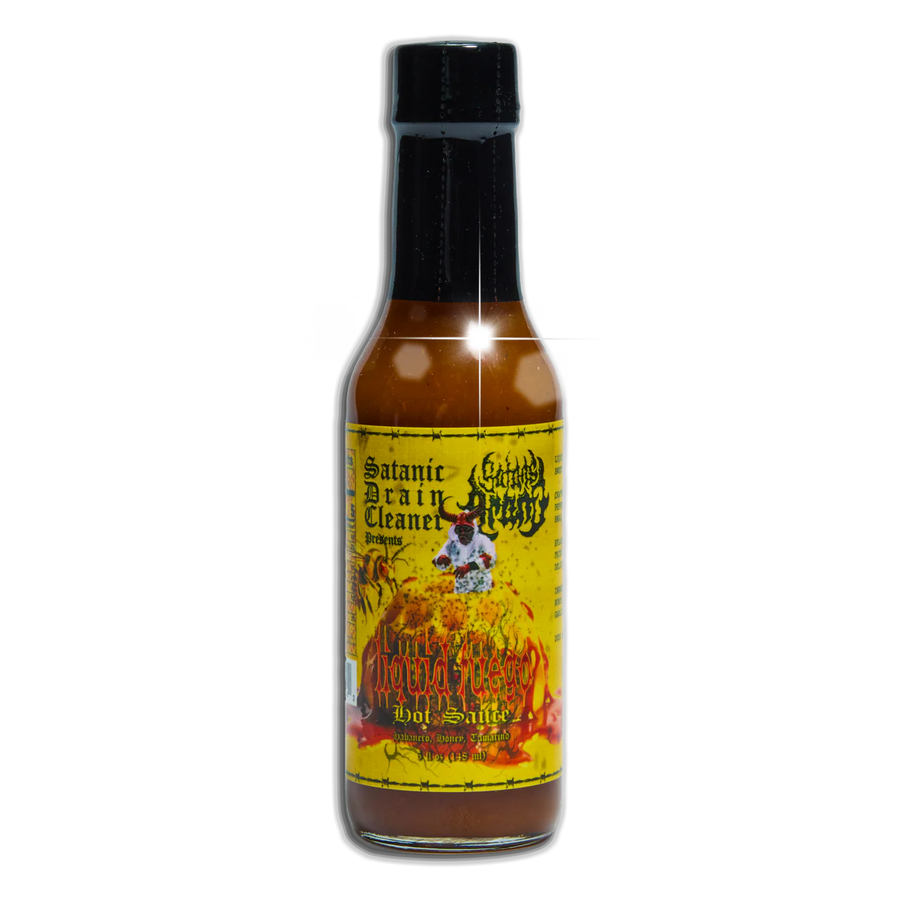 Satan's Drano Hot Sauce- Liquid Fuego