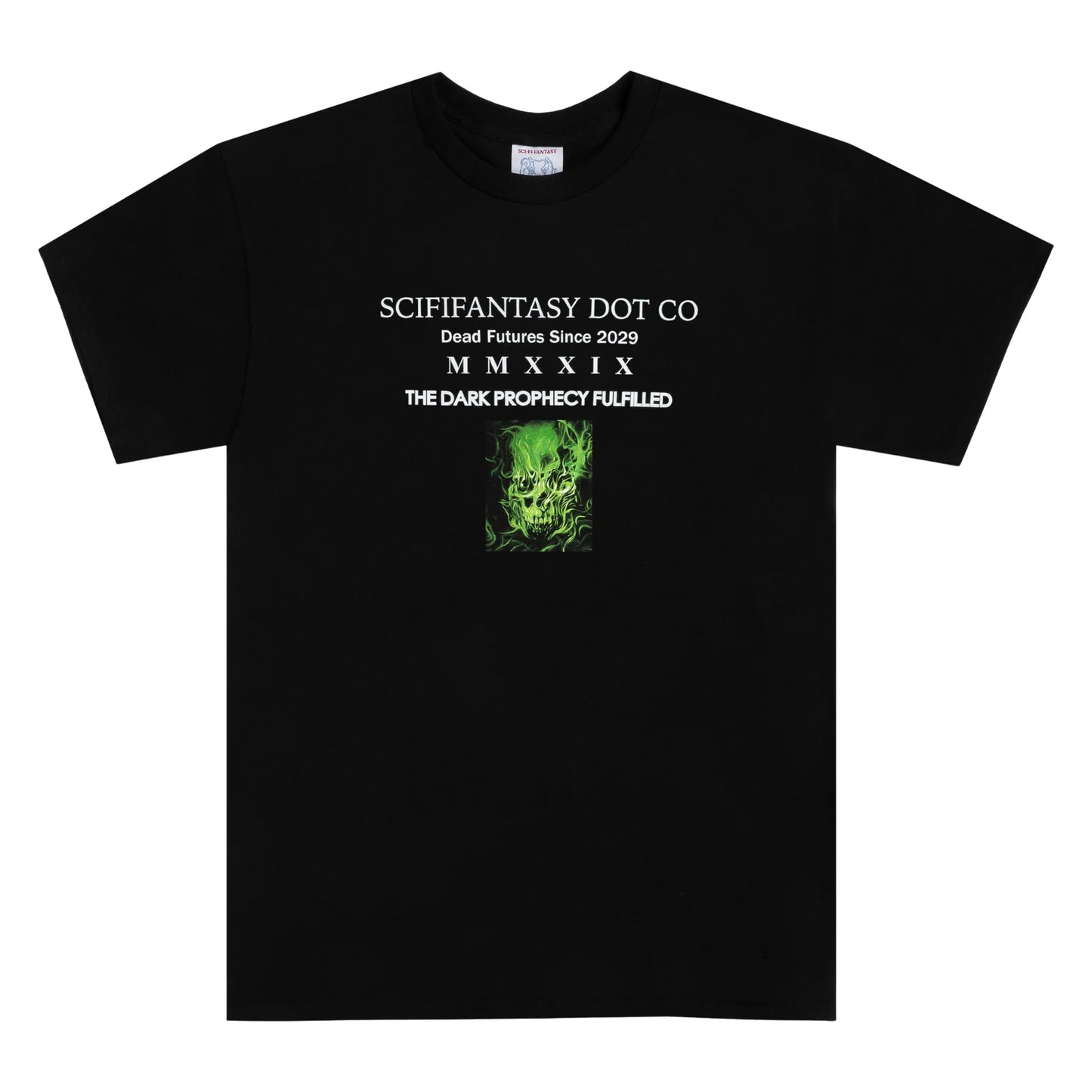 Sci-Fi Fantasy Dark Prophecy Tee - Black