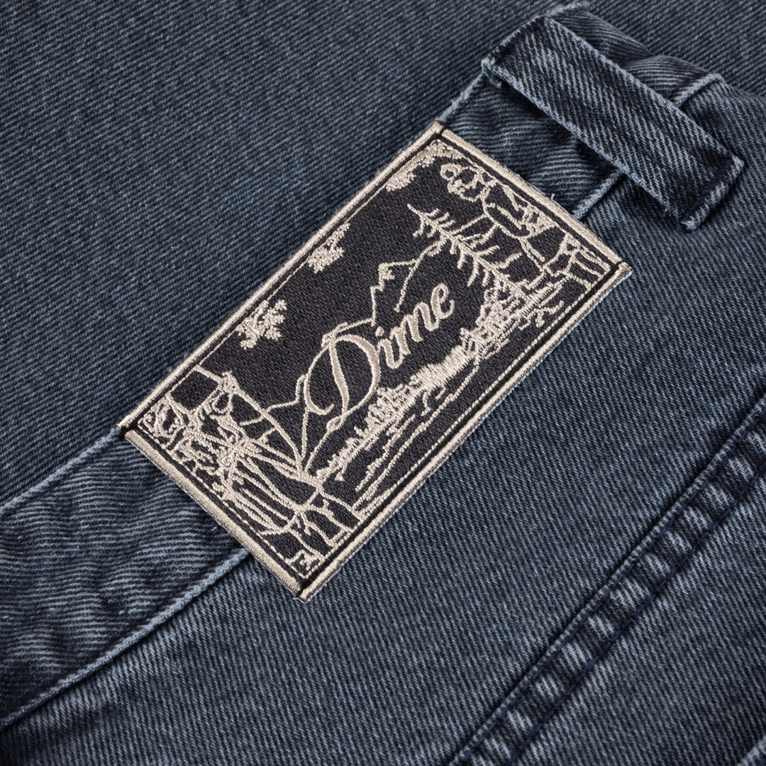 Dime Classic Denim Shorts - Overdyed Blue