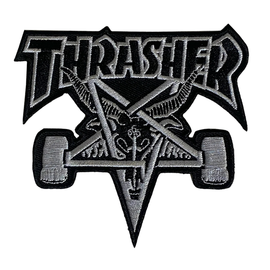 Thrasher Skategoat Patch - Black