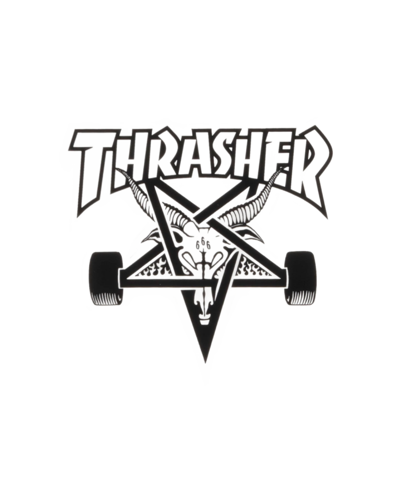 Thrasher Magazine Skategoat Sticker