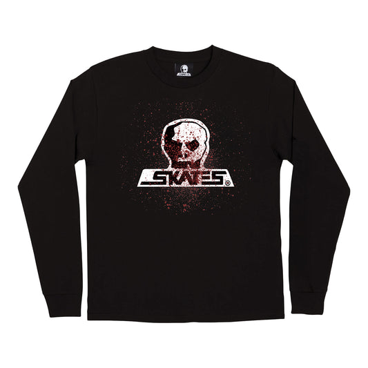 Skull Skates Give Blood Longsleeve - Black